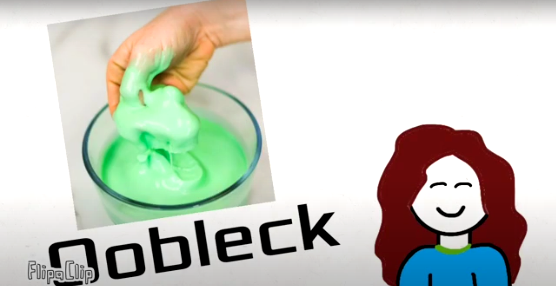 This video discusses the properties of the substance known as oobleck as well as how to make it and the science behind it. 